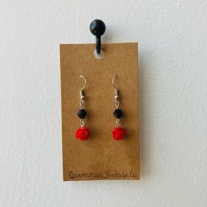 "Gun Roses” Inspired Hang Down Earrings